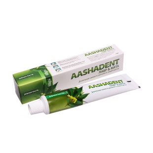 Зубная паста "Лавр-Мята" Aasha Herbals
