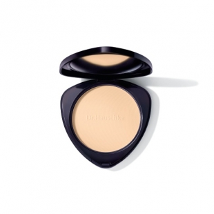 Пудра для лица компактная 01 макадамия (Compact Powder 01 macadamia) Dr. Hauschka