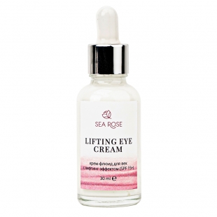 Крем-флюид для век "Lifting eye cream" с лифтинг эффектом (SPF 15+) SEA ROSE