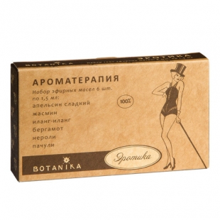 Набор 100% эфирных масел "Эротика" Botavikos
