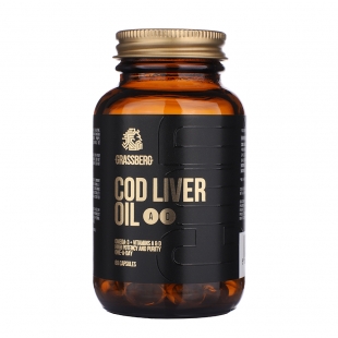 Cod Liver Oil + Vit D, A, E Grassberg