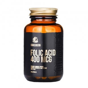 Folic Acid, 400 mcg Grassberg