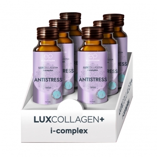 Напиток специального назначения с коллагеном "Антистресс", со вкусом клубники LUXCOLLAGEN+ i-complex