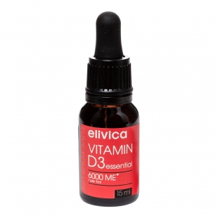 Добавка к пище "Витамин Д3 essential" Elivica