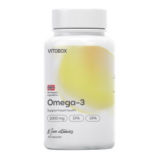 Омега-3, 1000 мг, капсулы VITOBOX